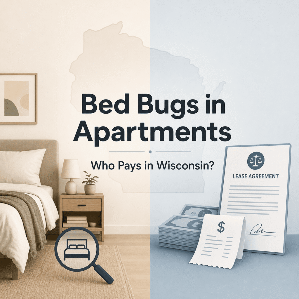 Bed Bugs in Apartments: Who Pays in Wisconsin?
