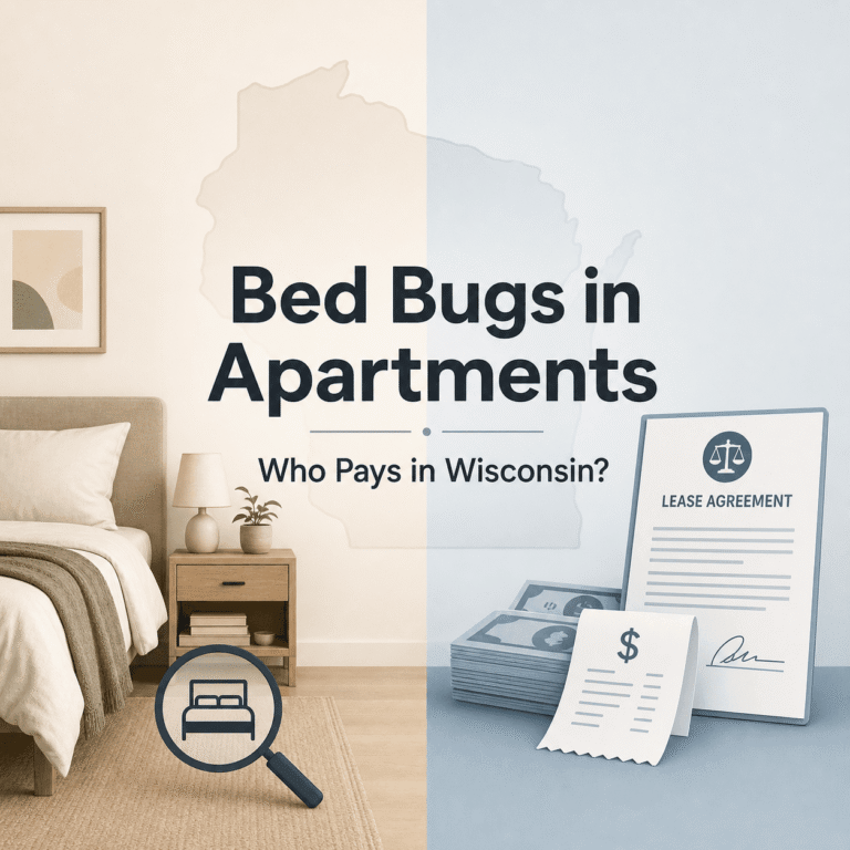 Bed Bugs in Apartments: Who Pays in Wisconsin?