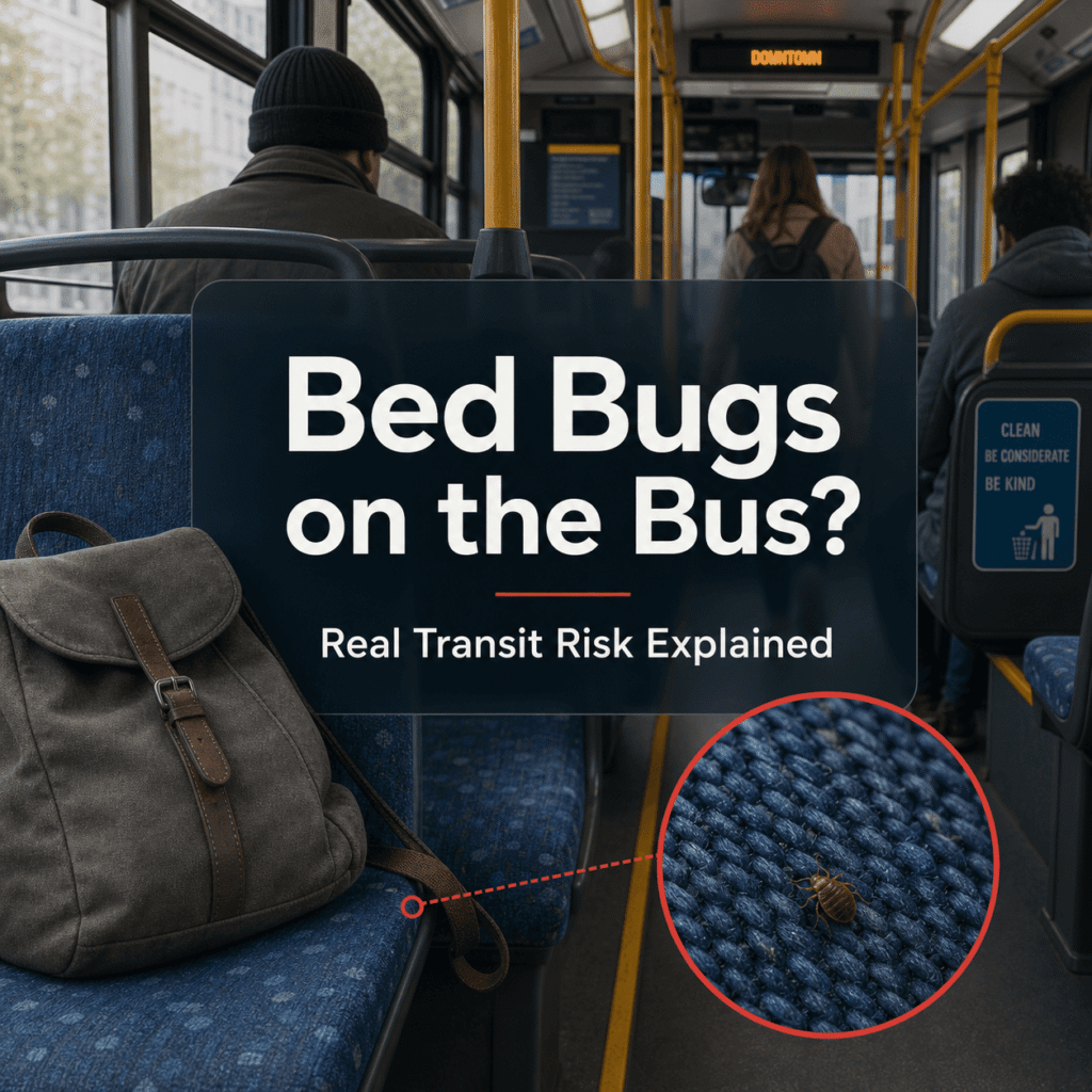 Bed Bugs on the Bus? Real Transit Risk Explained