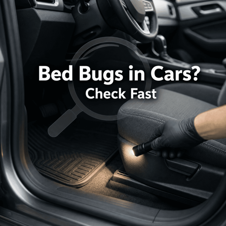 Do Bed Bugs Live in Cars? How to Check Fast