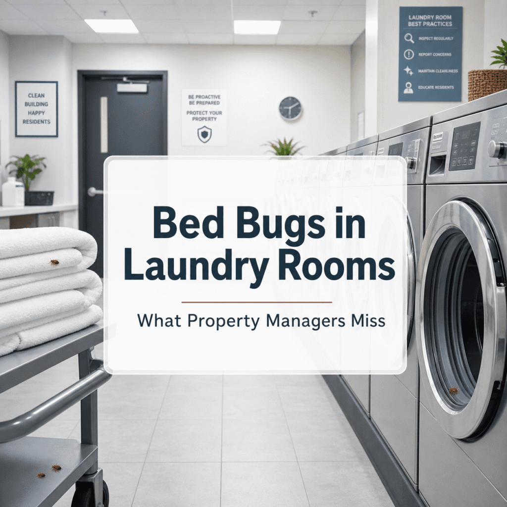 Bed Bugs in Laundry Rooms: What Property Managers Miss