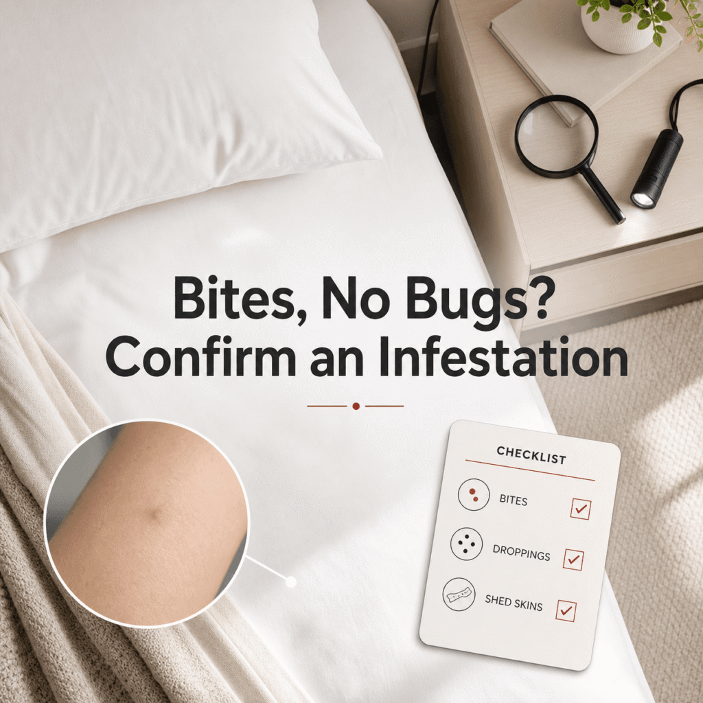Bites but No Bugs: How to Confirm an Infestation