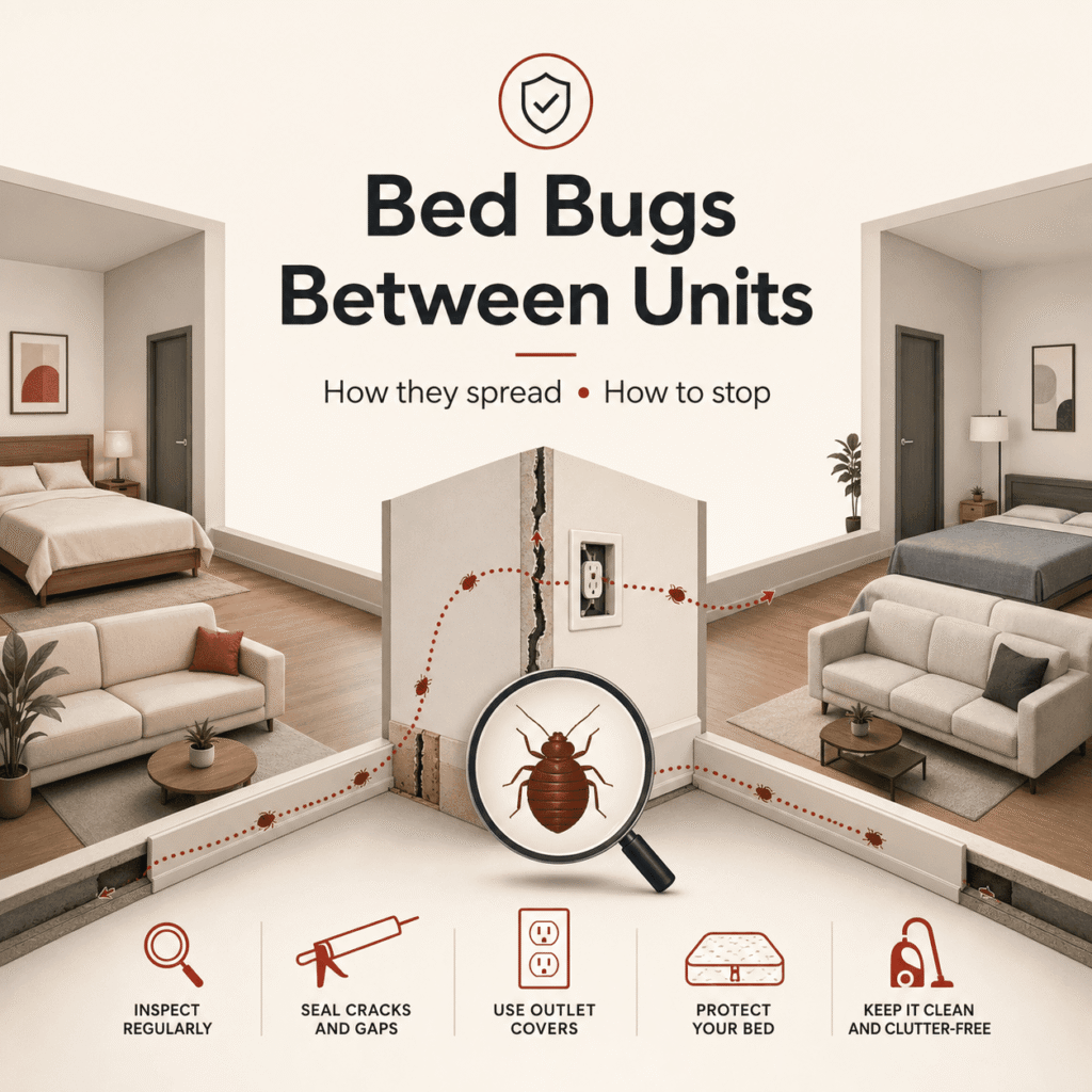 How Bed Bugs Spread Between Units (And How to Stop)