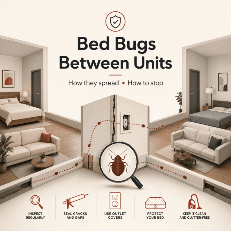 How Bed Bugs Spread Between Units (And How to Stop)