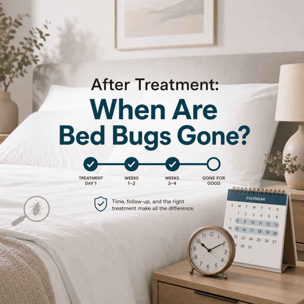 How Long After Treatment Until Bed Bugs Are Gone?