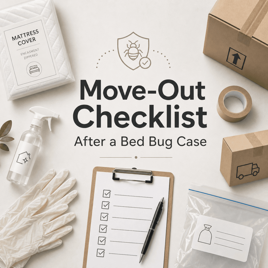 Tenant Move-Out Checklist After a Bed Bug Case
