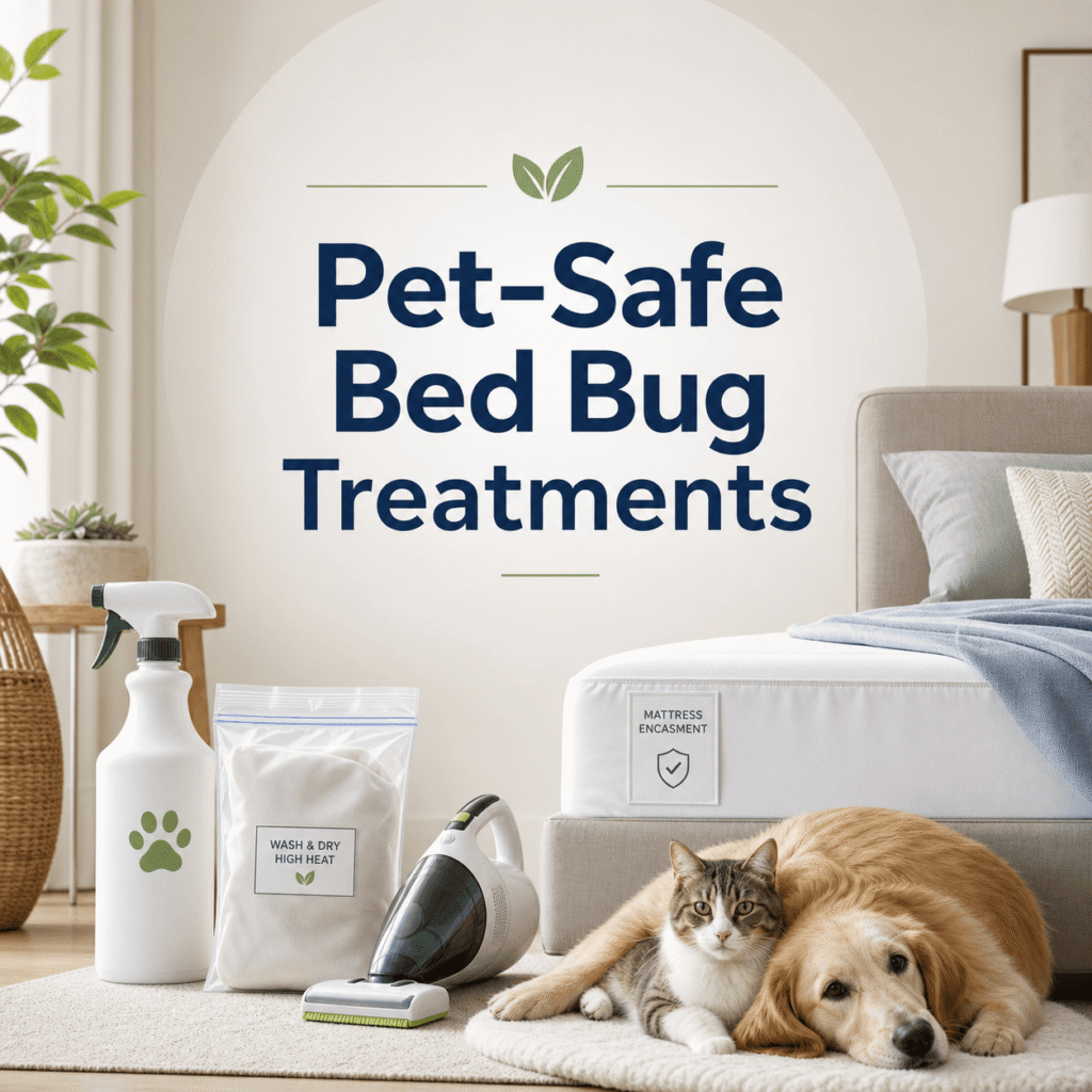 What Bed Bug Treatments Are Safe Around Pets?