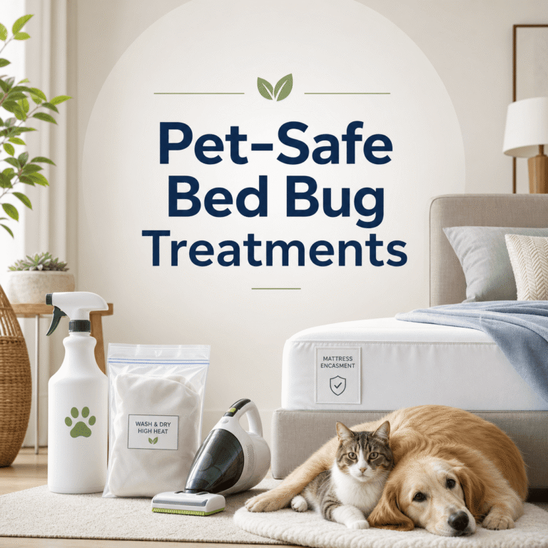 What Bed Bug Treatments Are Safe Around Pets?