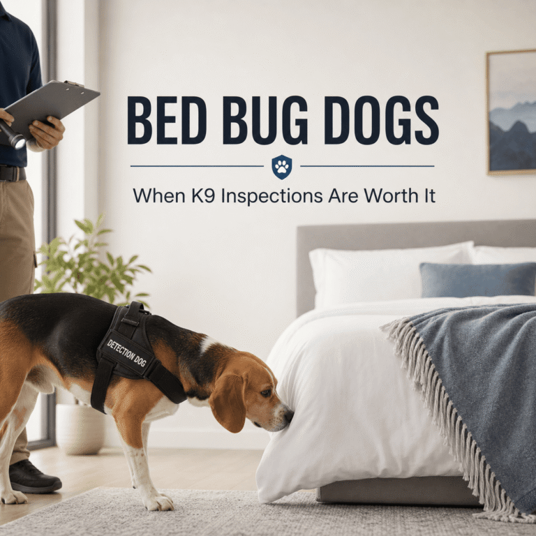Bed Bug Dogs: When K9 Inspections Are Worth It