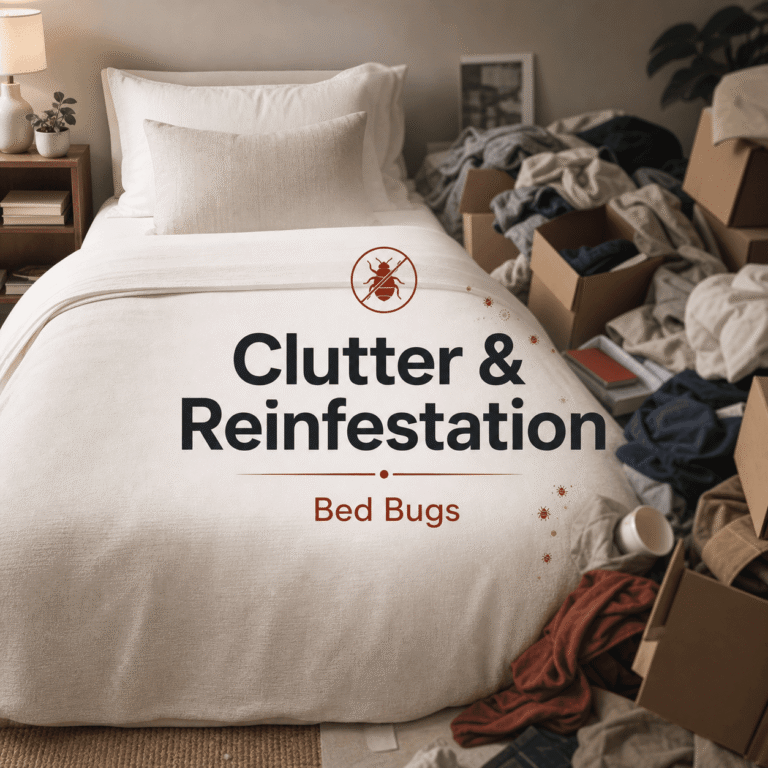 Bed Bugs and Clutter: The Hard Truth About Reinfestation