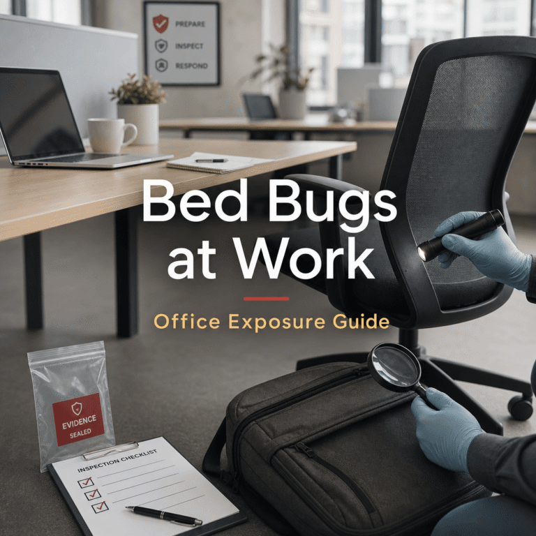 Bed Bugs at Work: How to Handle an Office Exposure