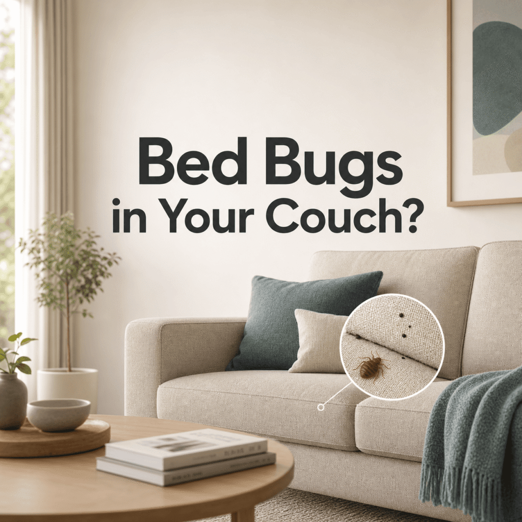 Can Bed Bugs Live in Your Couch? Signs in Living Rooms