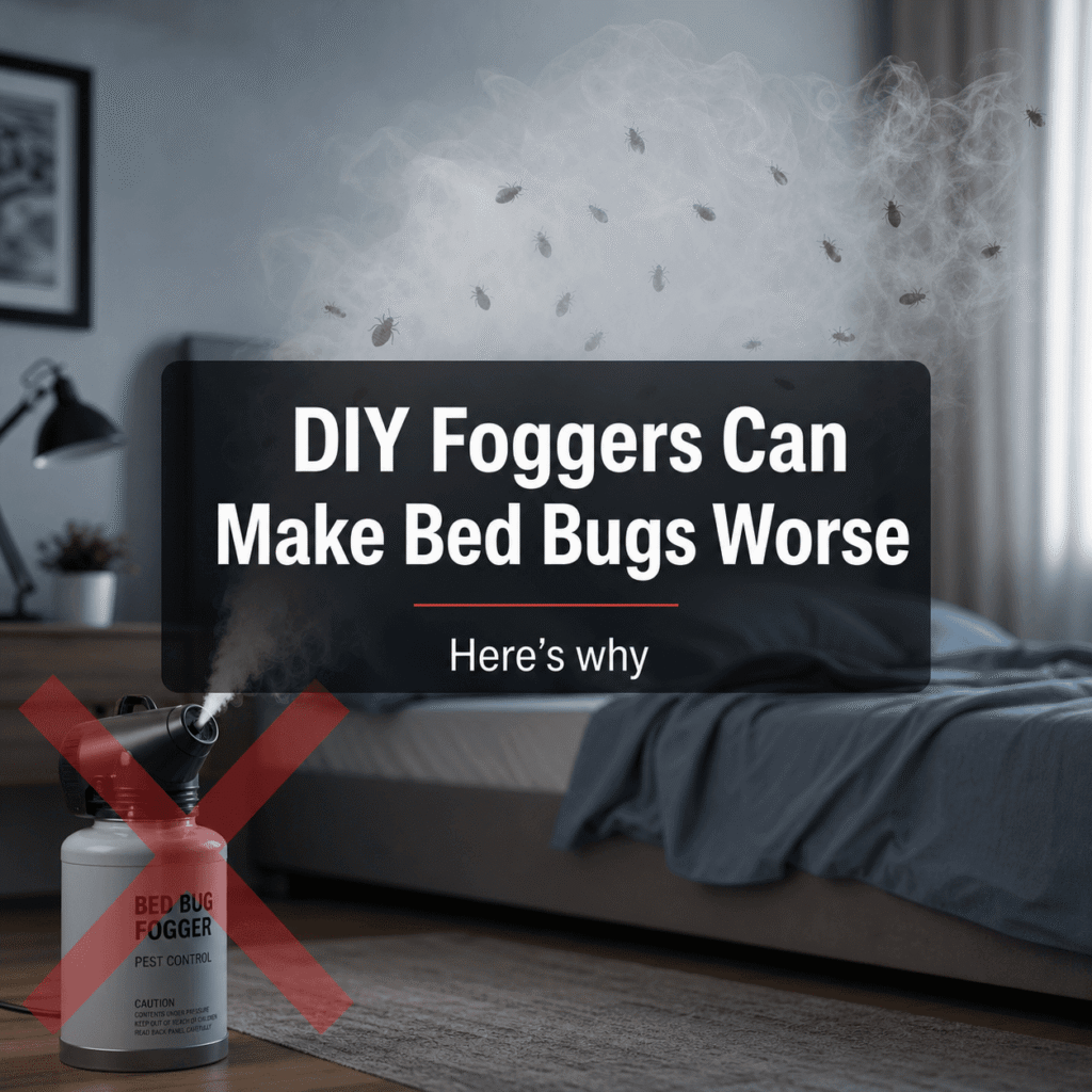 DIY Foggers Make Bed Bugs Worse—Here’s Why