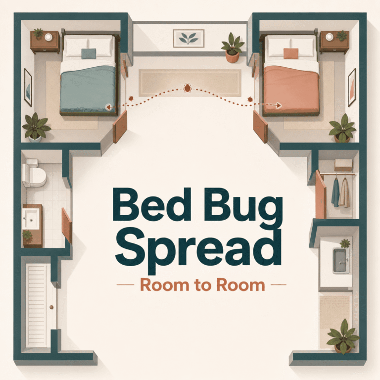 How Fast Do Bed Bugs Spread Room-to-Room?