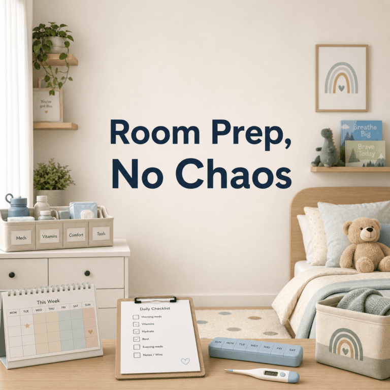 How to Prep Kids’ Rooms for Treatment Without Chaos