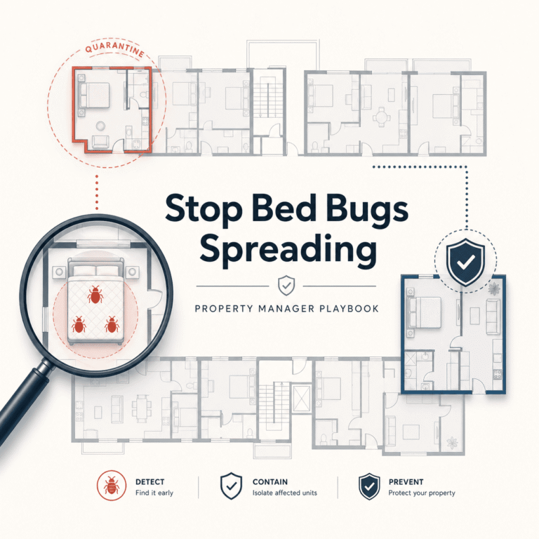 Property Manager Playbook: Stop Bed Bugs Spreading Units
