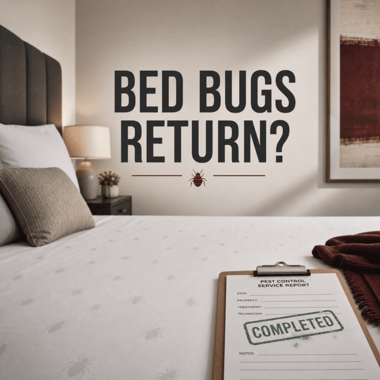 Why Bed Bugs Keep Coming Back After ‘Successful’ Service